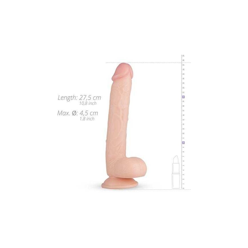 Easytoys Small World Easytoys Elastyczne realistyczne żylaste dildo su przyssawką – 3