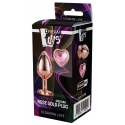 Anal plug Dream Toys Gleaming Love Plug Rose Gold Medium