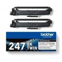 Brother TN-247BKTWIN toner cartridge 2 pc(s) Original Black Brother TN-247BKTWIN toner cartridge 2 pc(s) Original Black