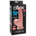 Pipedreams KING COCK PLUS 3D GAIŠČIŲ SIŪPIMO KAMULIAI 15,2 CM Pipedreams KING COCK PLUS 3D GAIŠČIŲ SIŪPIMO KAMULIAI 15,2 CM