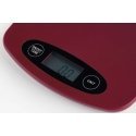 JATA HBAL1203 keittiövaaka Bordeaux Pöytämalli Suorakulmio Sähkökeittiövaaka