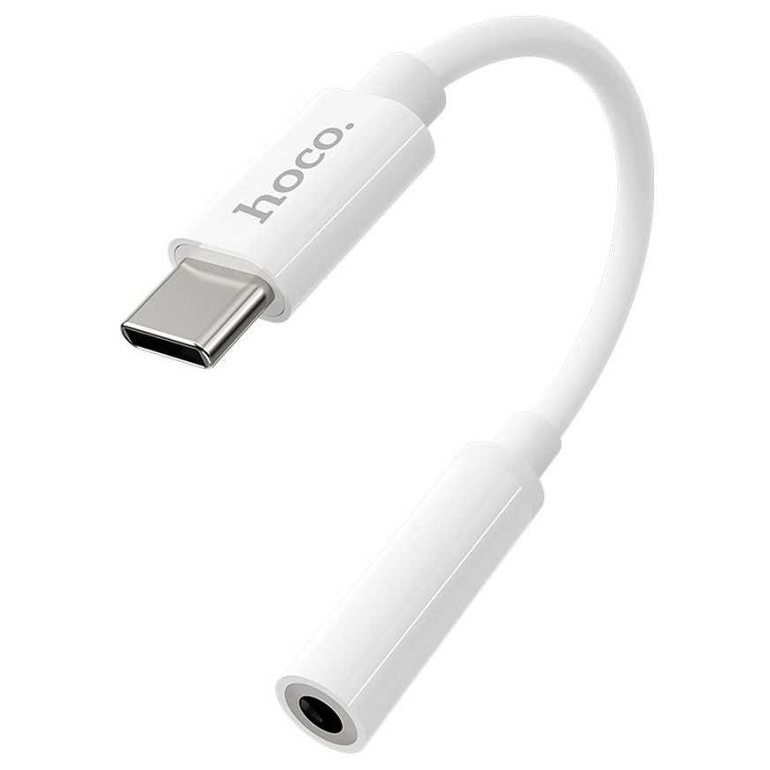 Audio adapter Hoco LS30 Type-C to 3.5mm white – 4