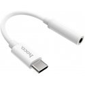 Audio adapter Hoco LS30 Type-C to 3.5mm white
