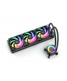 EK Water Blocks Nucleus AIO CR360 Lux D-RGB Processor All-in-one liquid cooler 12 cm Black 1 pc(s)
