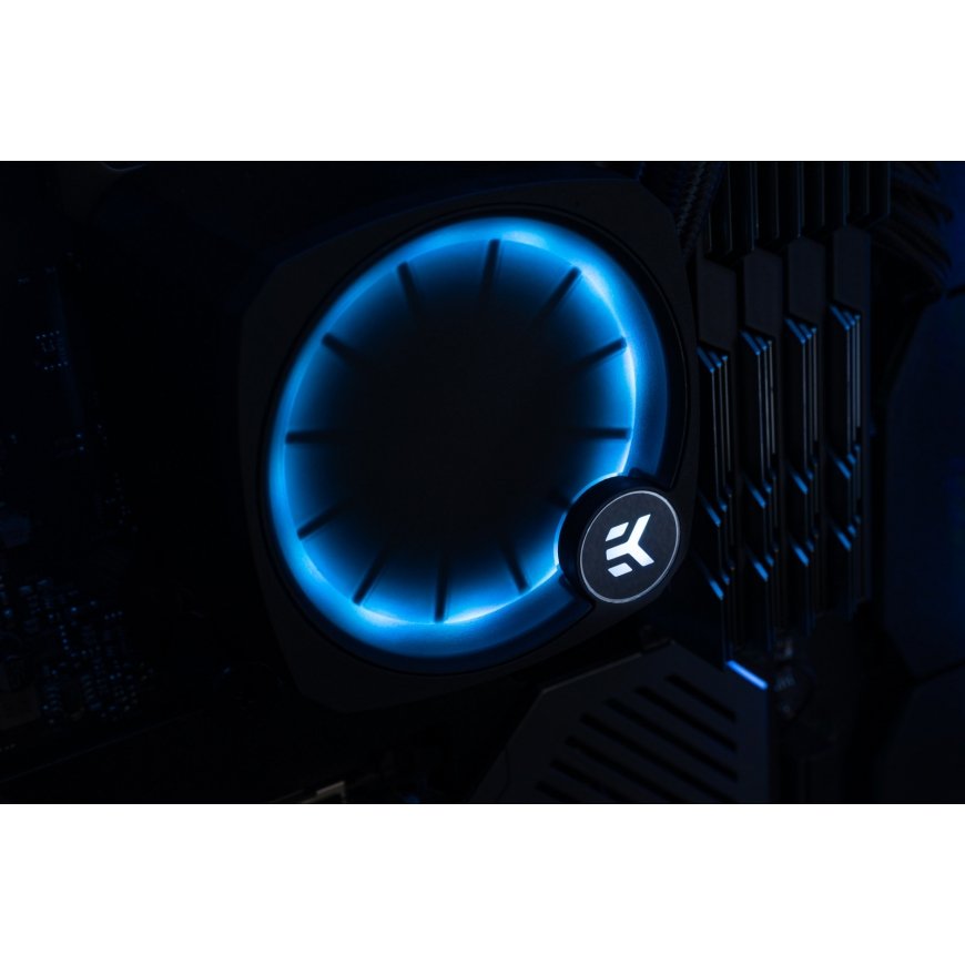 EK Water Blocks Nucleus AIO CR360 Lux D-RGB Procesors Universāls šķidruma dzesētājs 12 cm Melns 1 pc – 5