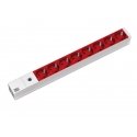 Bachmann - Regleta de 8 tomas, 48,3 cm pikendusjuhe 2 m 8 vahelduvvoolu kontakt Hoonesisene Bachmann - Regleta de 8 tomas, 48,3 cm pikendusjuhe 2 m 8 vahelduvvoolu kontakt Hoonesisene