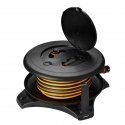 Fiskars 1057237 dārza šļūteņu spole Multi-pozīciju tītava Manuāls Melns