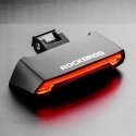 Rockbros LKWD-R1 Rear Bicycle Light with Laser and Remote Control + Micro USB Cable - USB-A - Black Rockbros LKWD-R1 Rear Bicycle Light with Laser and Remote Control + Micro USB Cable - USB-A - Black
