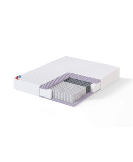 Sleepwell BLUE POCKET PLUS SPRING MATTRESS / 140x23x200 / medium / BLUE Tilde Stretch White