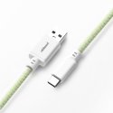 Cablemod CM-CKCA-CW-LGW150LGW-R USB kabelis 1,5 m USB A USB C Žalia