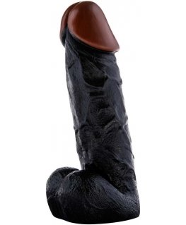 TOYJOY Dildo black realistic penis sex member 20cm