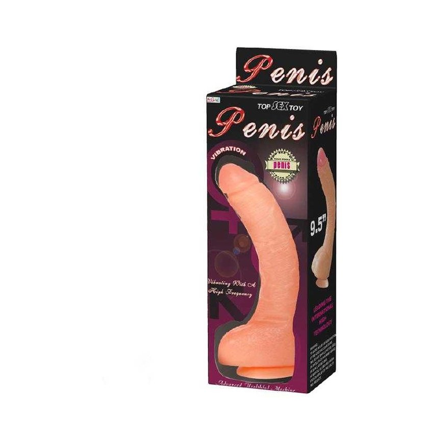 LYBAILE Top sex Toy Penis Dldo with Vibro 21 cm Flesh – 5
