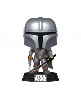 FUNKO POP! The Mandalorian with Darksaber