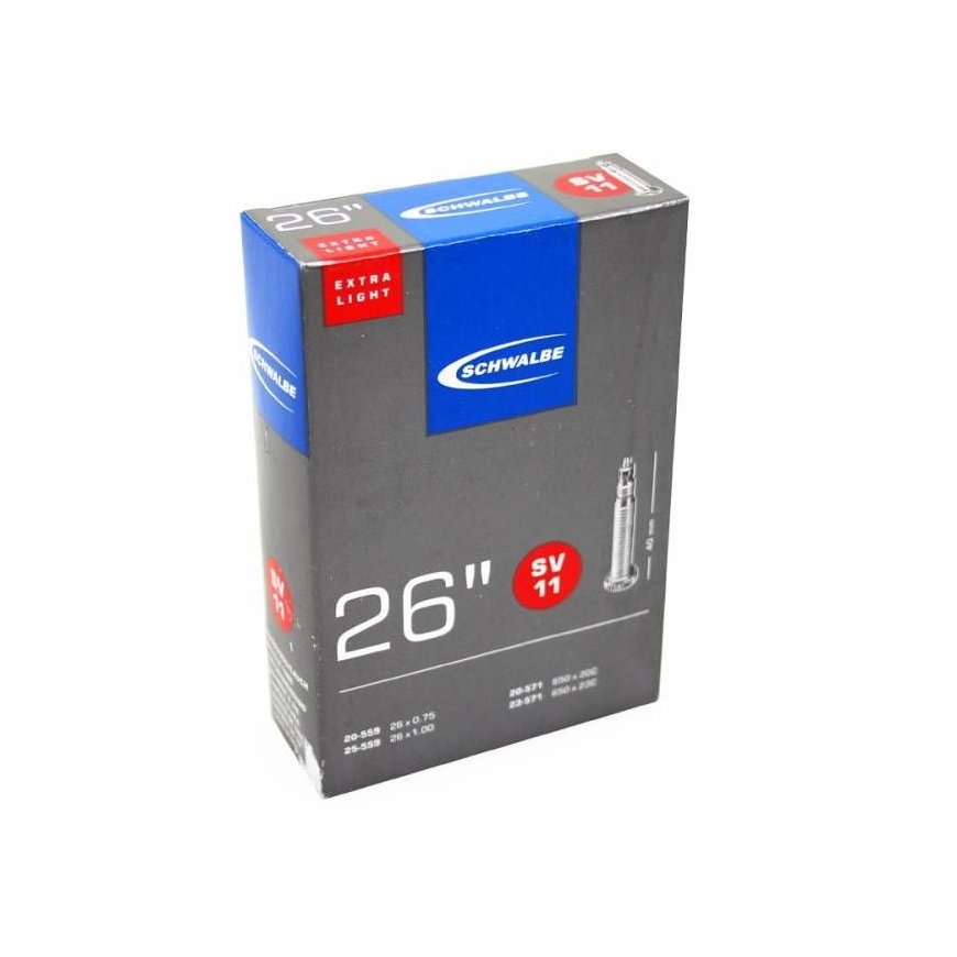 Schwalbe 10422313 velosipēda riepas kamera Presta
