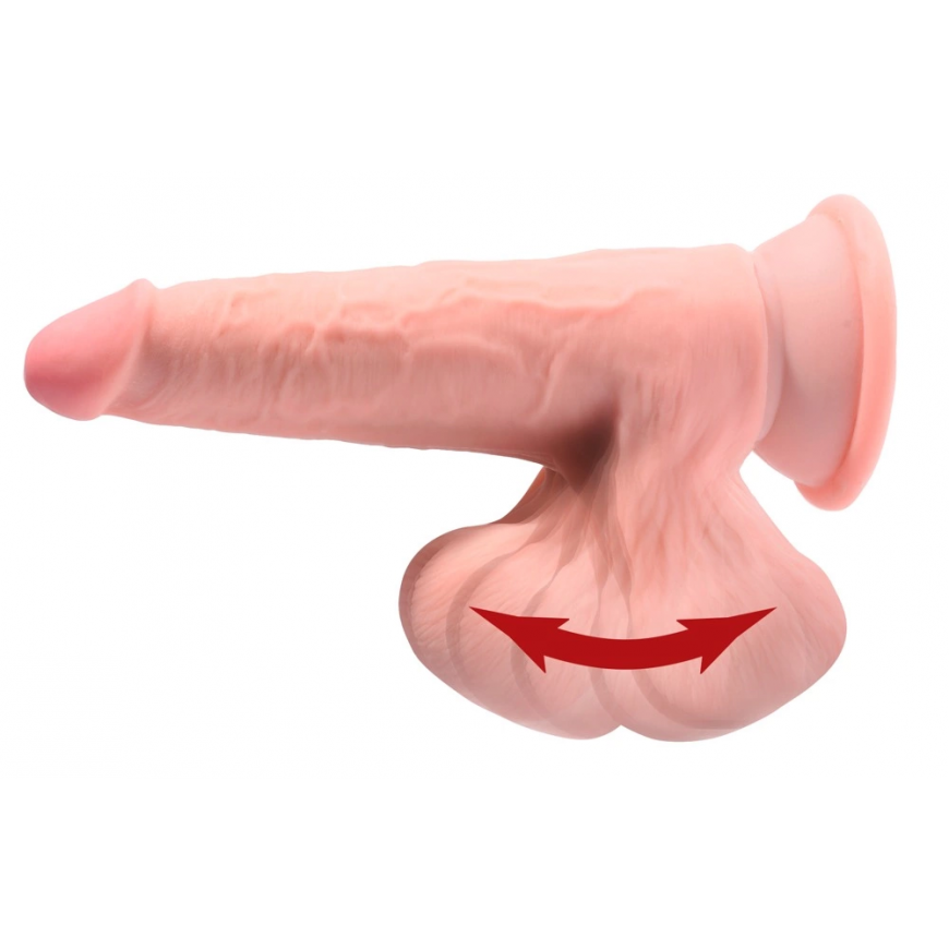 Pipedreams KING COCK PLUS 3D GAIŠČIŲ SIŪPIMO KAMULIAI 24,5 CM – 5