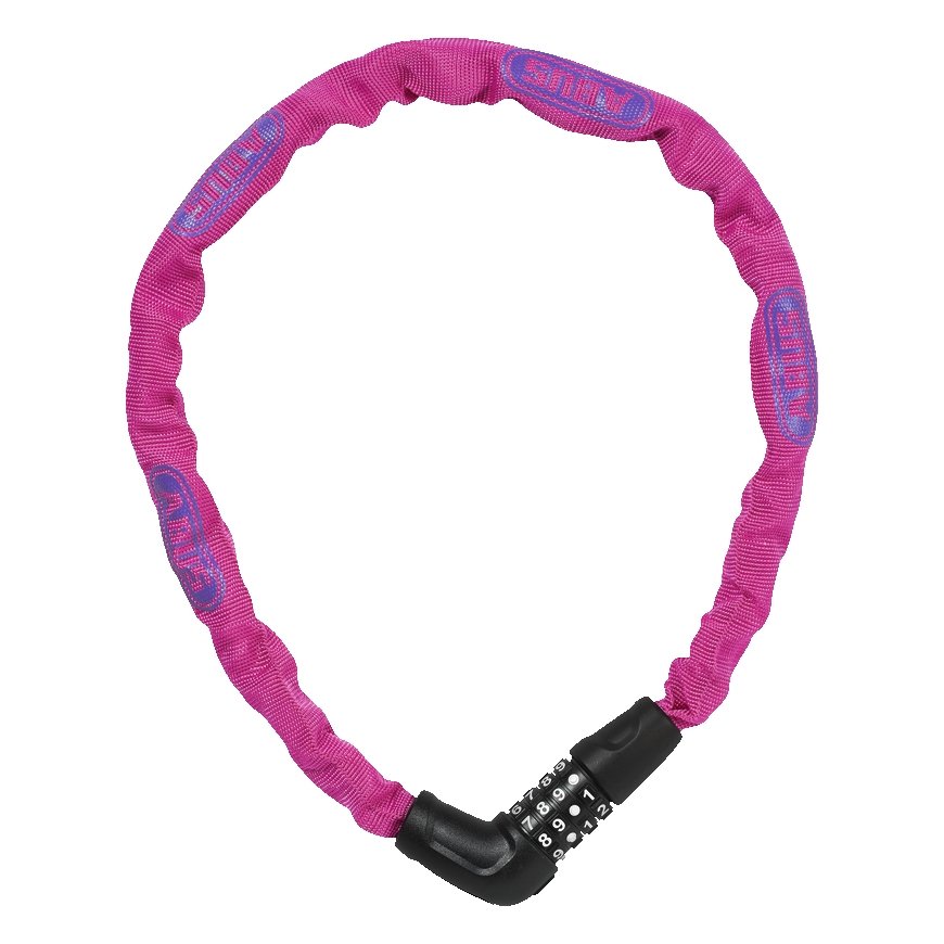 ABUS 72497 jalgratta ja mootoratta lukk Roosa 750 mm Rattalukk