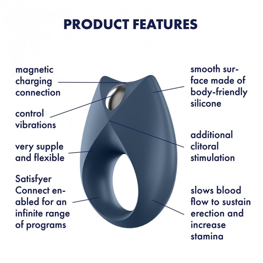 Satisfyer Royal One Värisevä rengas – 5