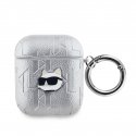 Karl Lagerfeld PU Embossed Choupette Head Case for AirPods 1|2 S Karl Lagerfeld PU Embossed Choupette Head Case for AirPods 1|2 S