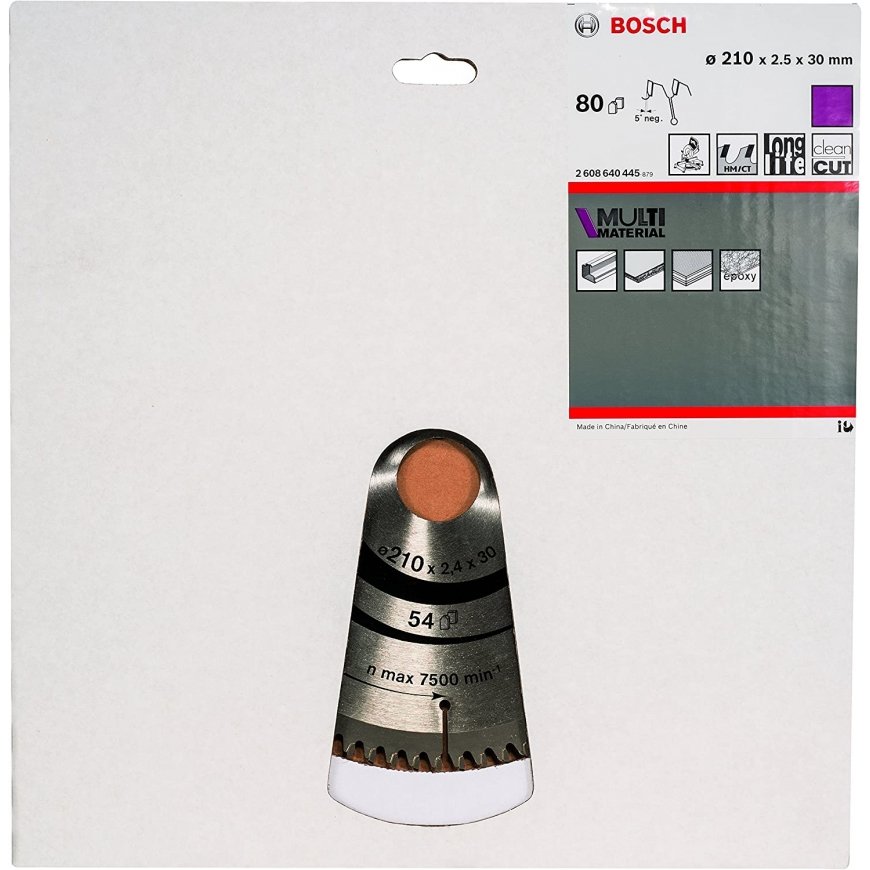 Bosch 2608640445 diskinio pjūklo ašmenys 21 cm 1 vnt – 2