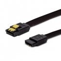 Savio GAK-06 Kabel SATA III 50cm, oplot czarny, prosty, zote zatrzaski кабель SATA 0,5 m Черный Savio GAK-06 Kabel SATA III 50cm, oplot czarny, prosty, zote zatrzaski кабель SATA 0,5 m Черный