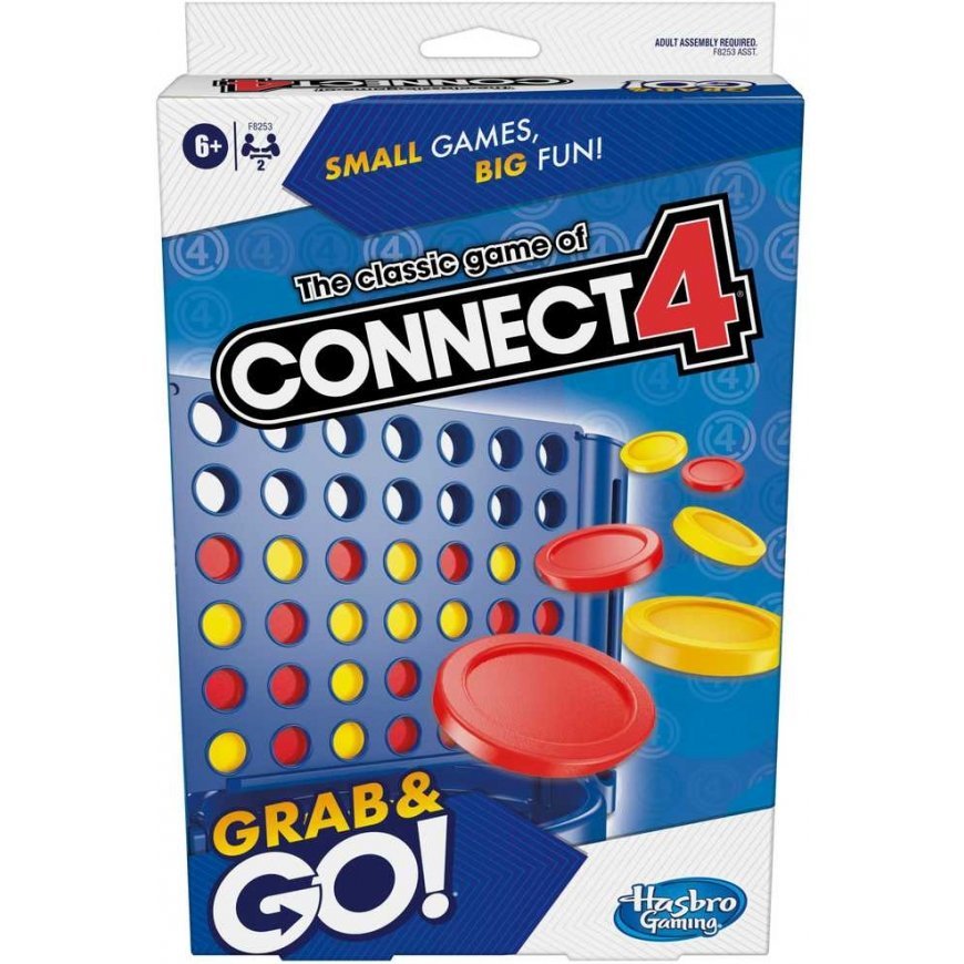 Hasbro Grab&Go Travel Game Connect 4