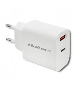 Qoltec 51714 power adapter/inverter Indoor 18 W White