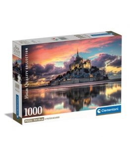 Clementoni 39769 dėlionė 1000 vnt Pastatai