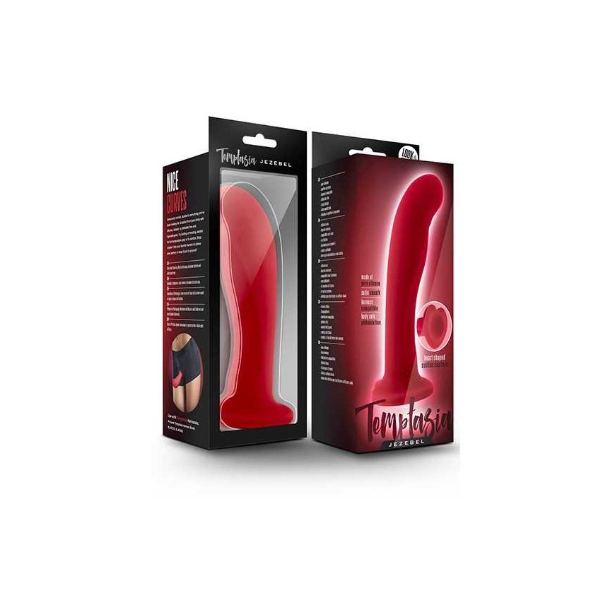 Blush Blush Dildo-TEMPTASIA JEZEBEL CRIMSON – 2