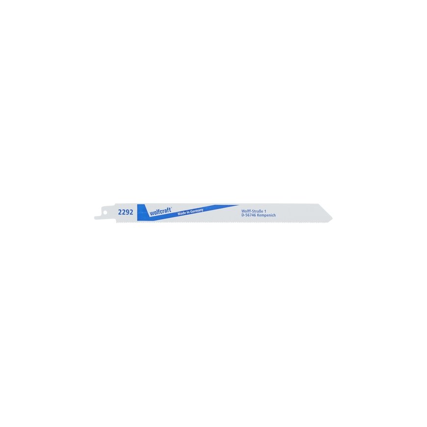 wolfcraft GmbH 2292000 finierzāģis/zobenzāģa asmens Bimetāla 2 pcs