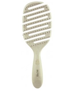 Beter Natural Fiber Flexible Vent Pieaugušo Lāpstiņveida matu suka Bēšs 1 pcs