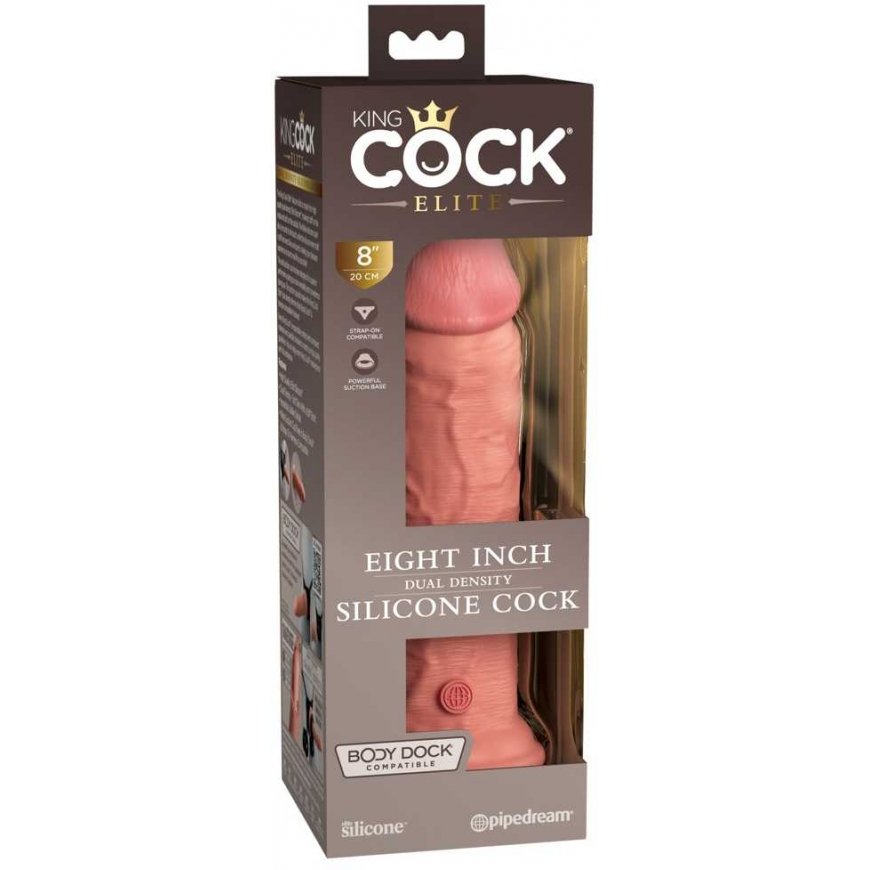 Pipedreams KING COCK ELITE - REALISTIC SILICONE DILDO 20.3 CM