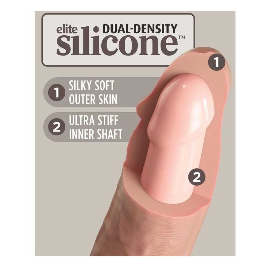 Pipedreams KING COCK ELITE - REALISTIC SILICONE DILDO 20.3 CM – 2