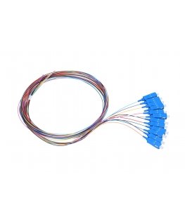 Extralink PIGTAILS SET SC/UPC SM G.657A1 12PCS 12-COLOURS InfiniBand/fibre optic cable