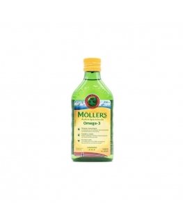 MOLLER´S Moller's Moller's citrinų skonio menkių aliejus 250ml