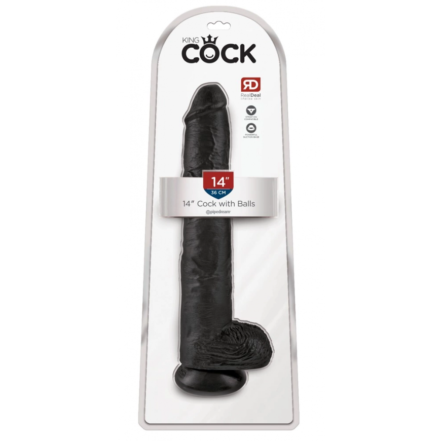 Pipedreams KING COCK - REALISTIC COCK WITH BALLS 30.5 cm – 2