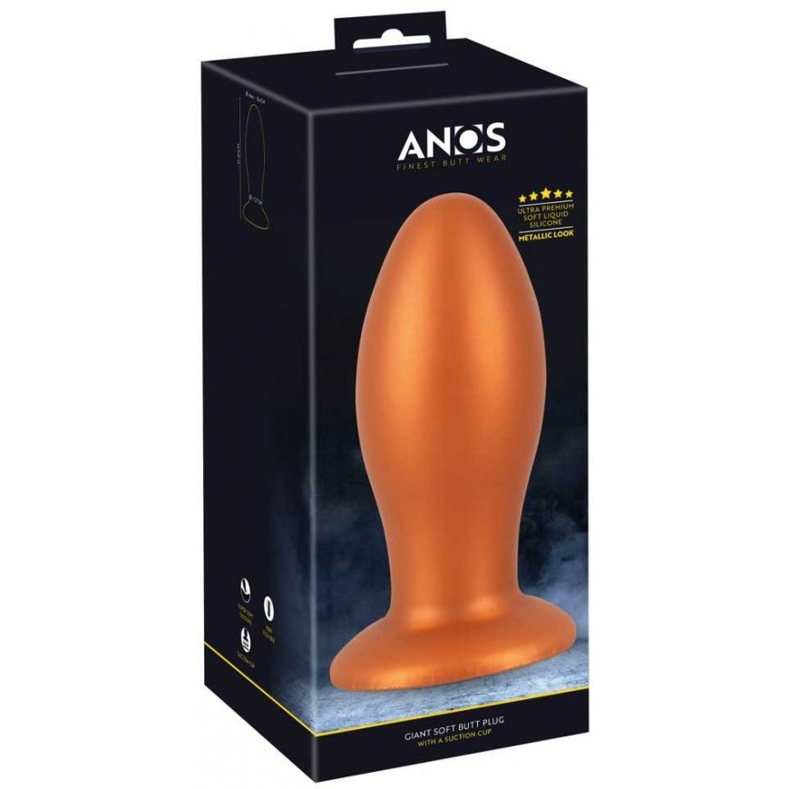 ANOS Big soft butt plug with s