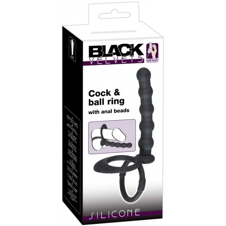 Orion Black Velvets Cock and Ball – 2