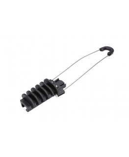 Extralink ANCHORING CLAMP PA6-9 kaablikinniti Must, Teras