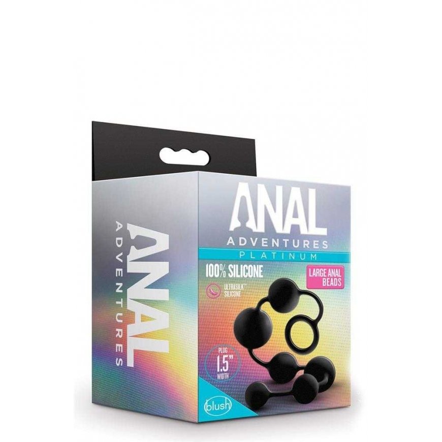 Blush Anal Adventures Platinum Anal Beads – 2