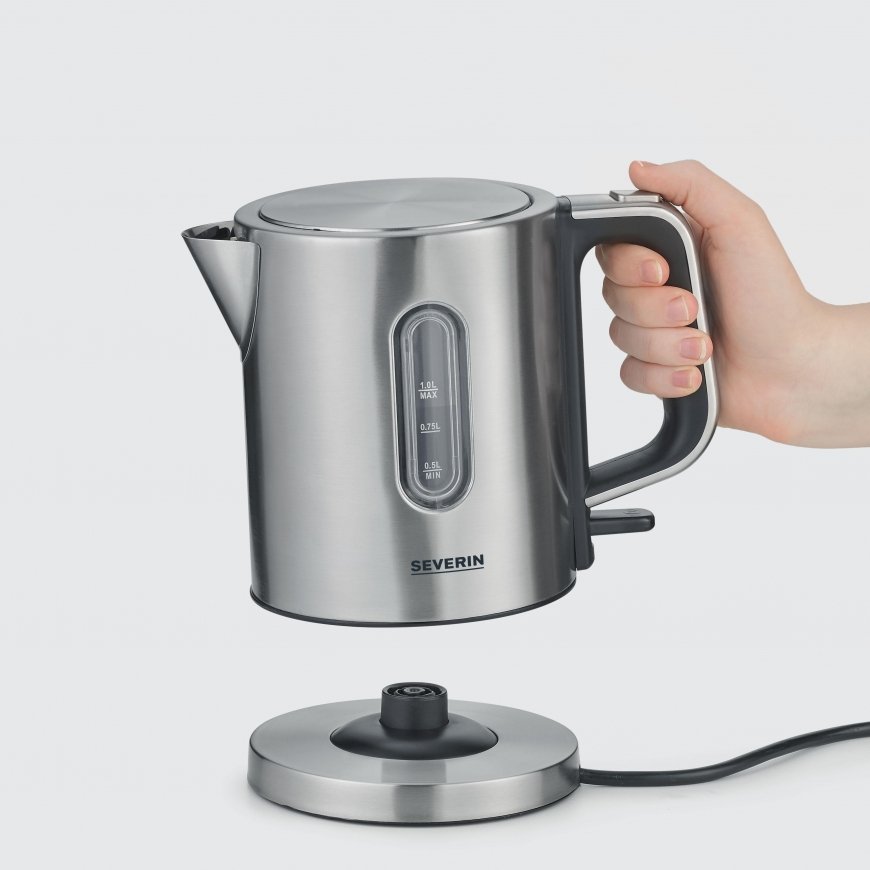 Severin WK 3401 электрический чайник 1 L 2400 W Нержавеющая сталь – 3