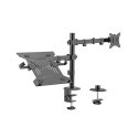 Hismart 17"-32" monitor and 10"-15.6" laptop holder