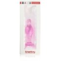 LOVETOY 4.5" Glass Romance Dildo Pink LOVETOY 4.5" Glass Romance Dildo Pink