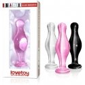 LOVETOY 4.5" Glass Romance Dildo Pink LOVETOY 4.5" Glass Romance Dildo Pink