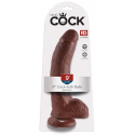 Pipedreams KING COCK 9" COCK RUDA SU KAMULIAIS 22,9 CM Pipedreams KING COCK 9" COCK RUDA SU KAMULIAIS 22,9 CM