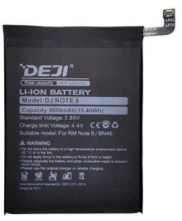 Extra Digital Battery for XIAOMI Redmi Note 8