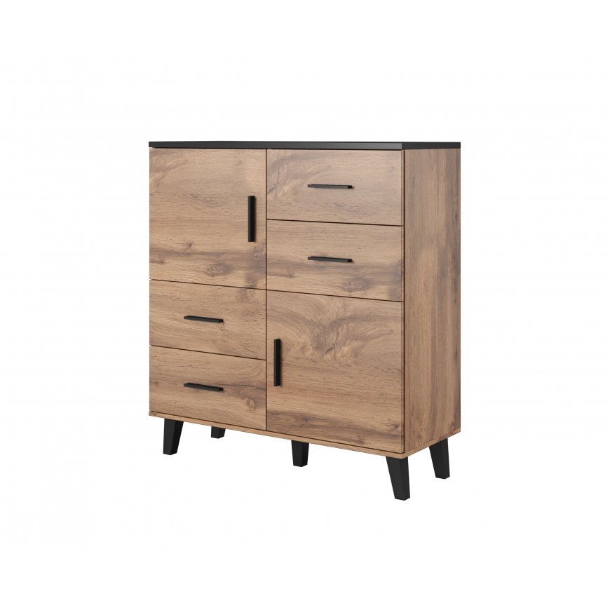 Cama KOMODA LOTTA 110 2D4S WOT+B