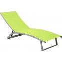 Łóżko plażowe Summer 5-pozycyjne limonka PATIO