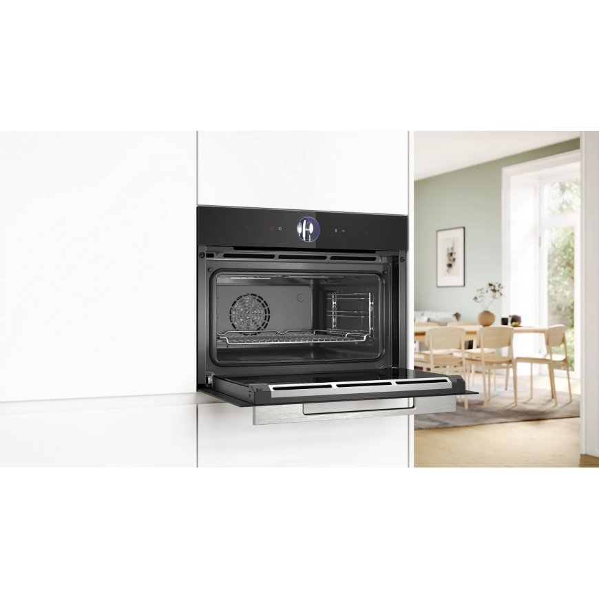 Bosch Serie 8 CSG7364B1 krāsns 47 L A+ Melns – 4