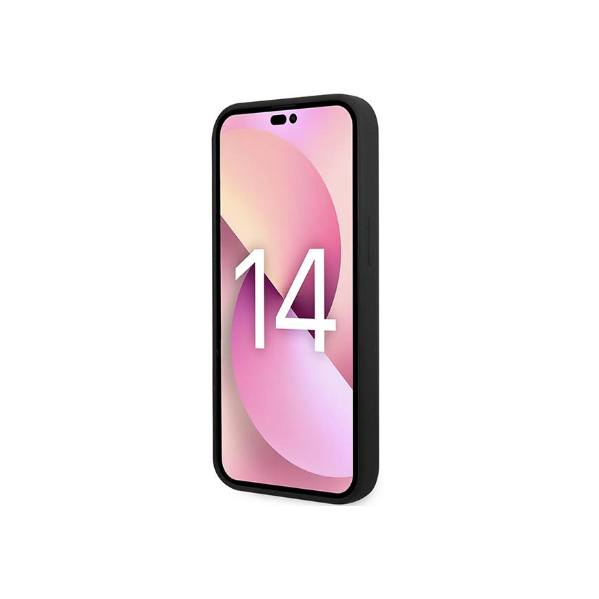 Dėklas Tumi TUHCP14SSK iPhone 14 / 15 / 13 6,1" juoda/juodas hardcase Liquid Silicone – 5