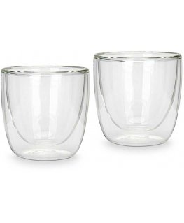 Fissman set of 2 double-walled glasses 100 ml